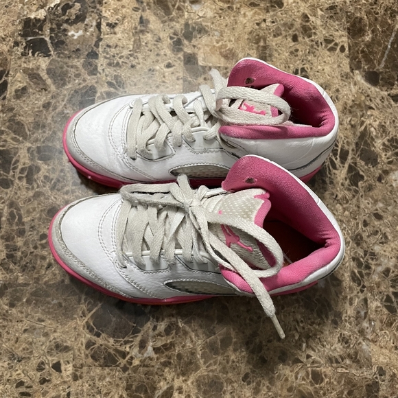 Jordan Retro 5 Kids Shoes Size 12C - Picture 5 of 8